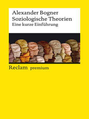 cover image of Soziologische Theorien. Eine kurze Einführung